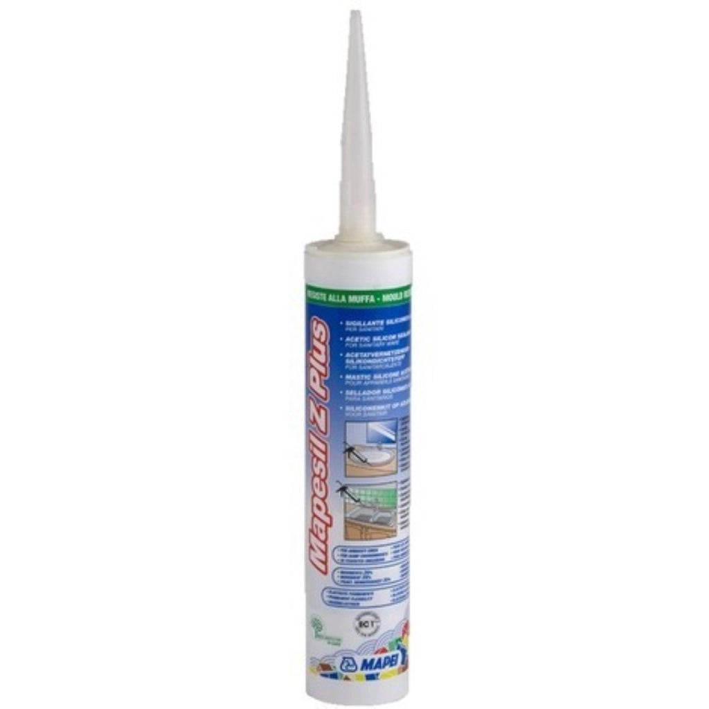 Silicone Antimuffa Mapesil Z Plus Trasparente 280 Ml - Mapei