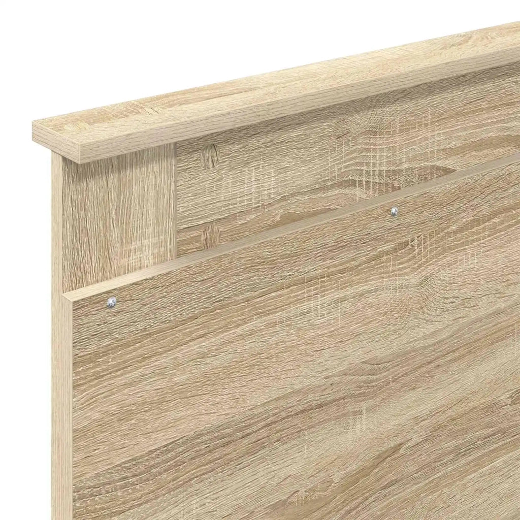 Testiera | Testata con Testiera | Testata Rovere Sonoma 75 cm Legno multistrato