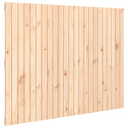 Testiera | Testata da Parete 146,5x3x110 cm in Legno Massello di Pino