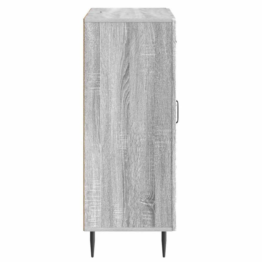 Credenza Grigio Sonoma 66 x 34,5 x 89,5 cm Legno ingegnerizzato 894861