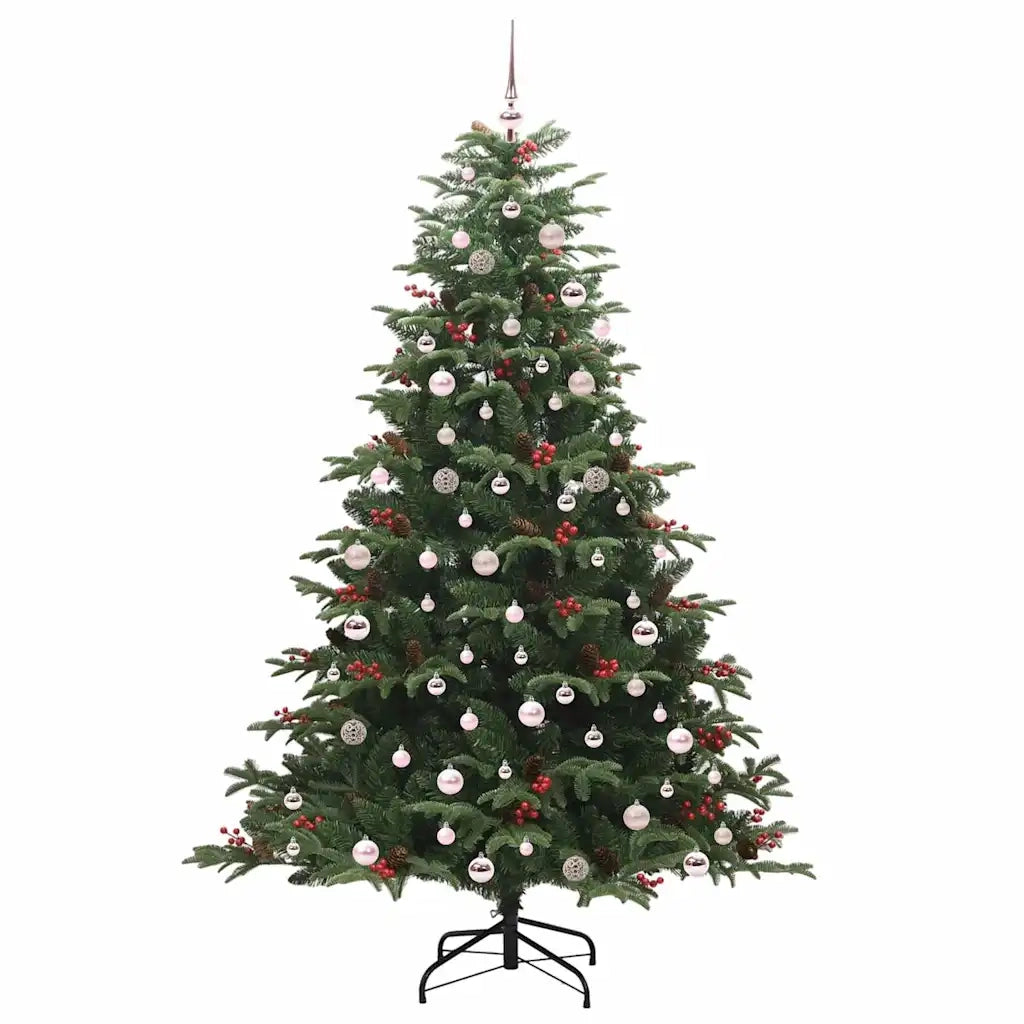 Albero di Natale artificiale con 300 LED Verde 240 cm 3395570