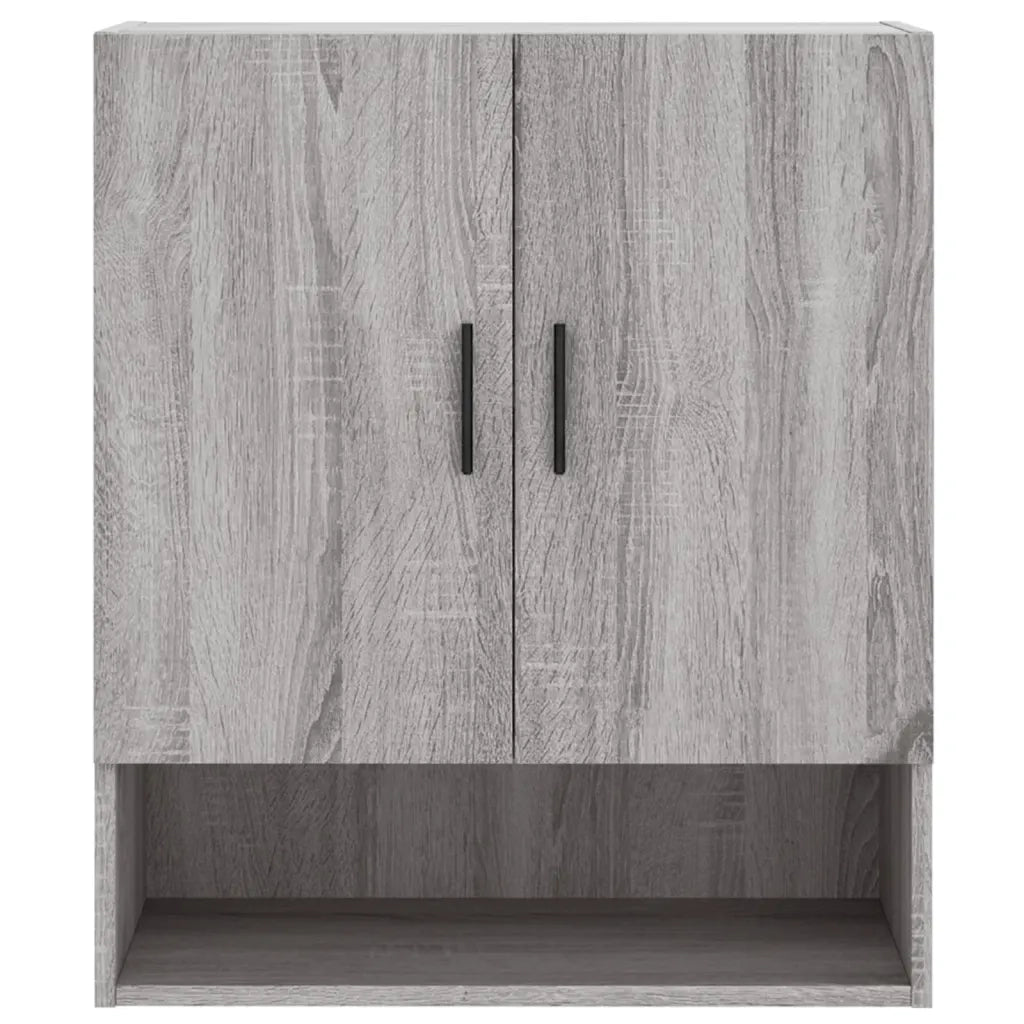 Armadietto a Muro | Mobile a Parete Grigio Sonoma 60x31x70cm in Legno Multistrato