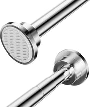 Hanger per abito in acciaio inossidabile con 22 tubi da 40-55 cm per un facile appoggio senza forare, ideale per balcone o finestra