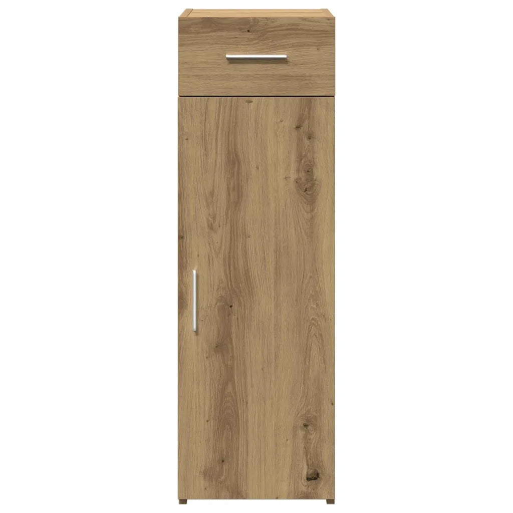 Credenza | Madia | Buffet da pranzo | Armadio da pranzo con cassetto Rovere artigianale 30 x 42,5 x 93 cm