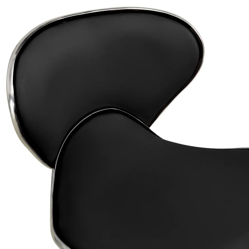 Sedia da Ufficio | Sedia da Gaming Nera in Similpelle