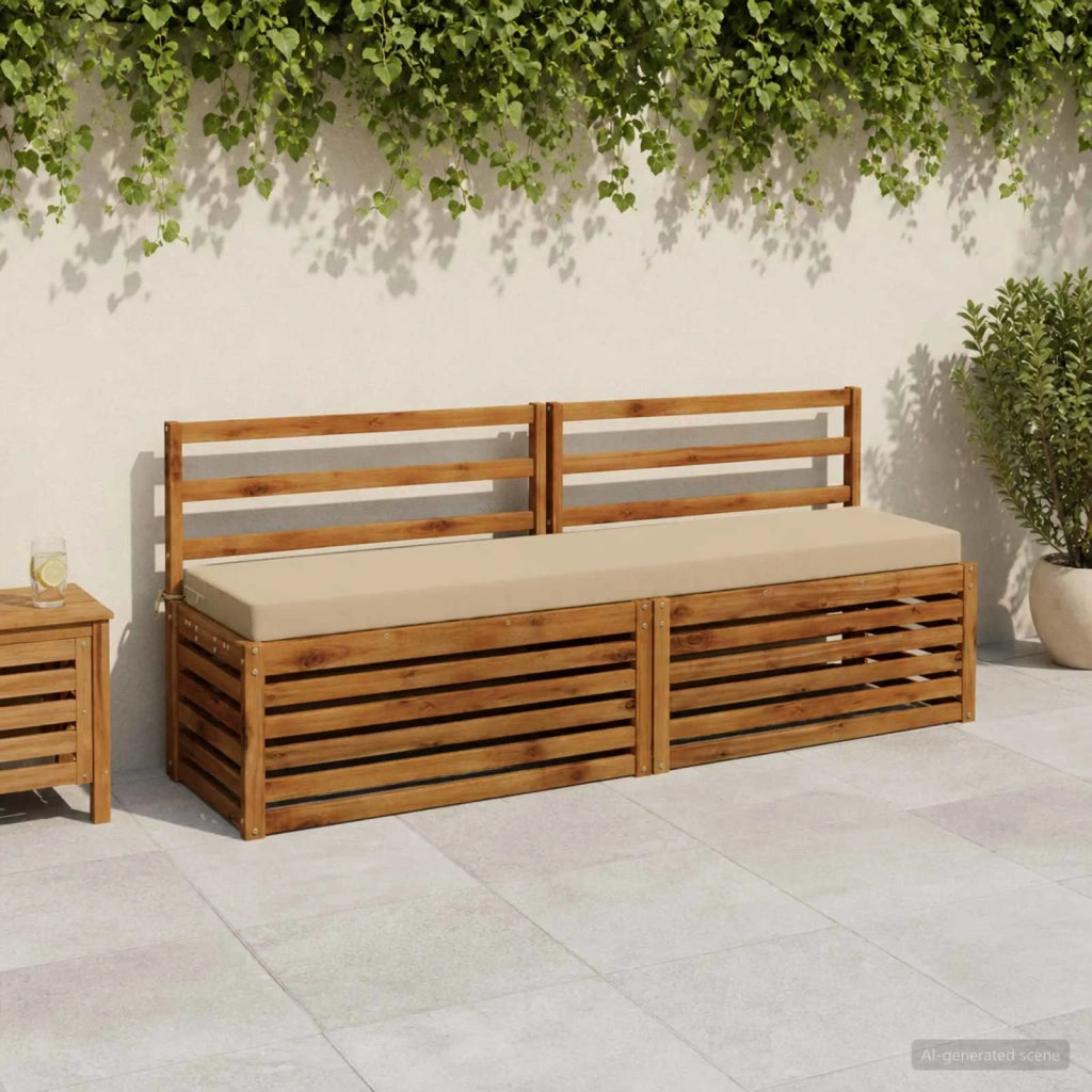 Cuscino per panchina SOEST 100% Poliestere Beige 949976