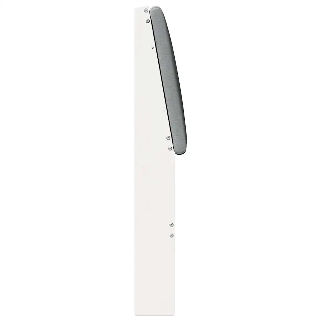Testiera | Testata imbottita Grigio chiaro 135 cm Pino massello