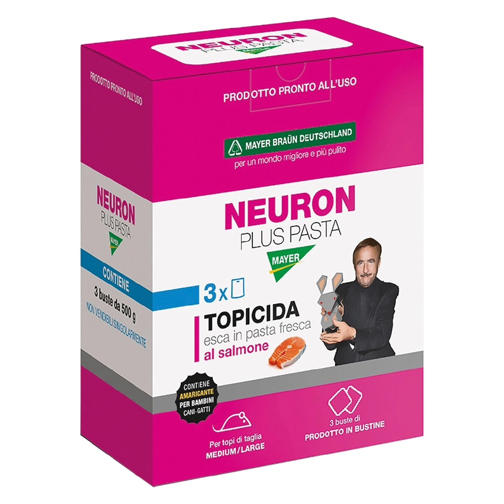 ESCA TOPICIDA 'NEURON' gr. 1500 - cf. 3 buste (500 gr.)  - MAYER BRAUN