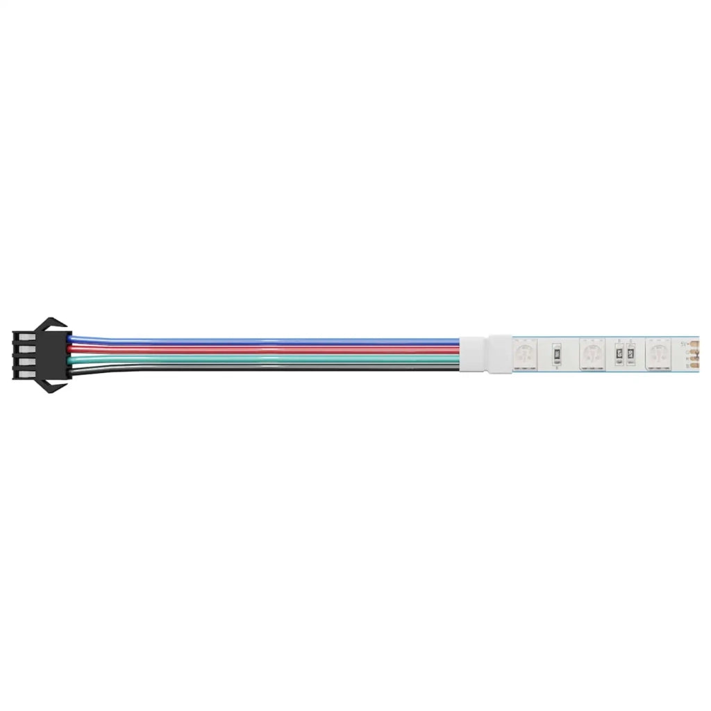 Striscia LED 12 pcs Nero e Multicolore 1745 mm Rame e plastica 3429139