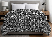 Trapuntino Piumino Estivo Primaverile 100gr/mq Leggero Disegno Zebrato - Singolo - Zebrato