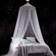 Retrattile per letto matrimoniale - design neve a fiocchi - tenda per letto per uso domestico e esterno - con chiodi da parete e viti - per uso interno ed esterno
