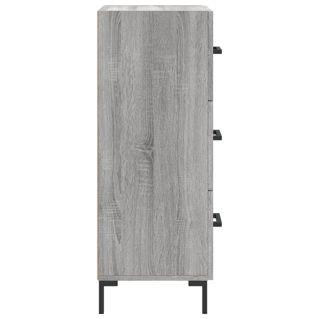 Credenza Grigio Sonoma 34,5x34x90 cm in Legno Multistrato 828610