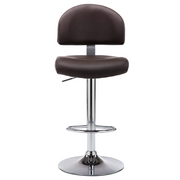 Sgabello da Bar Marrone in Similpelle 249652