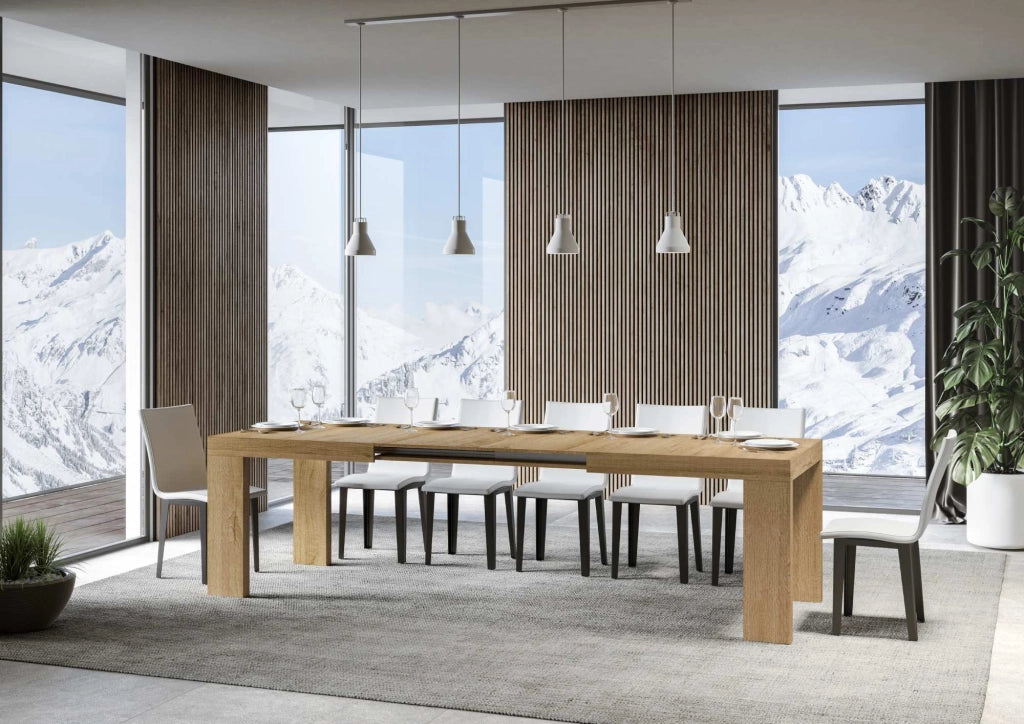Tavolo allungabile 90x180/284 cm Roxel Quercia Natura