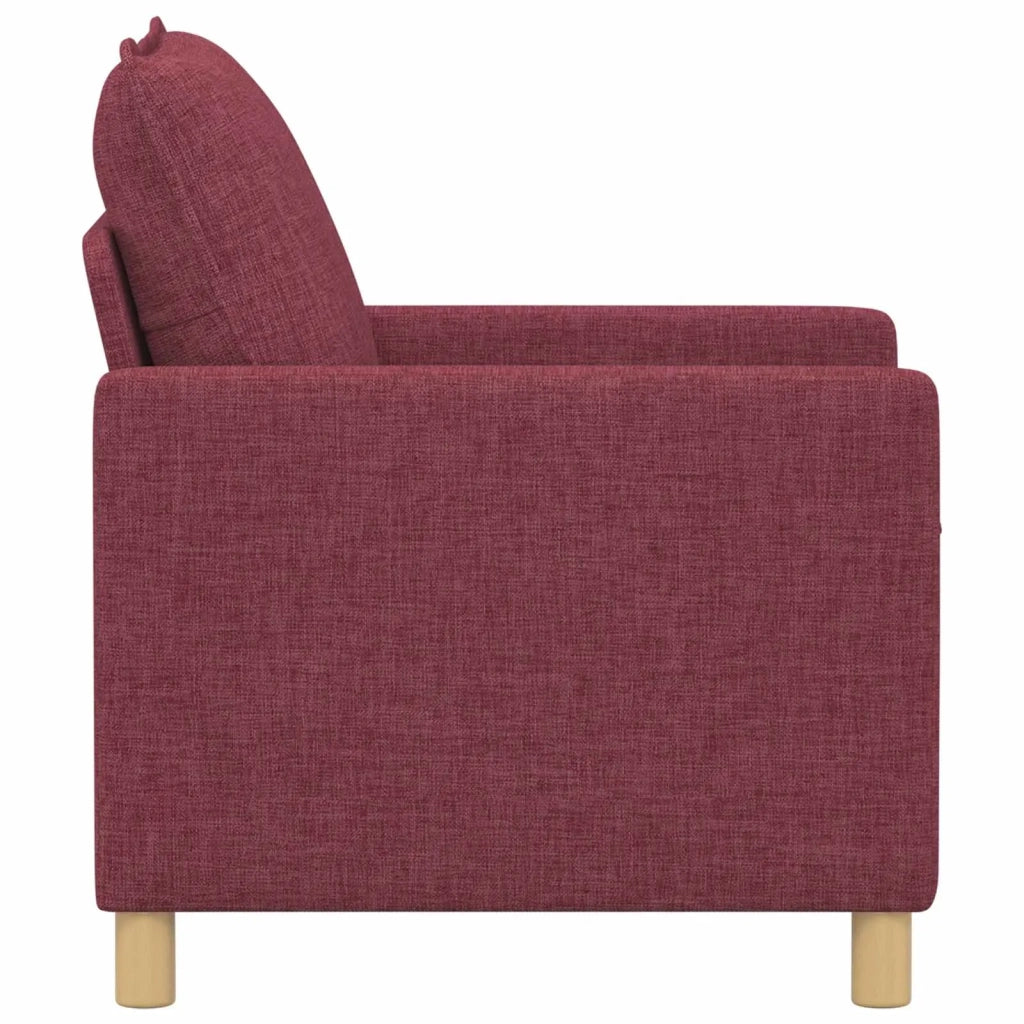 Divano Rosso Vino Tessuto 42028750