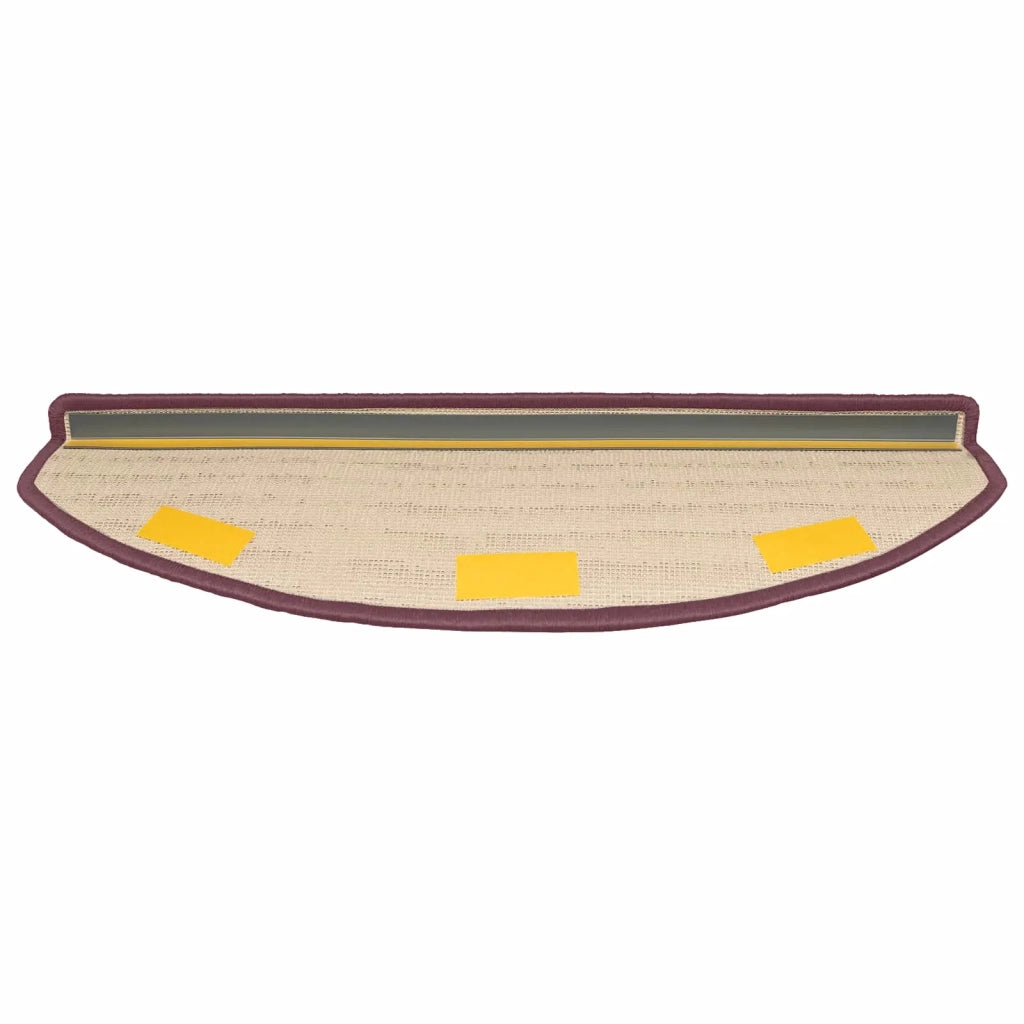 Tappetini per scale autoadesivi 15 pcs Viola scuro 42038663