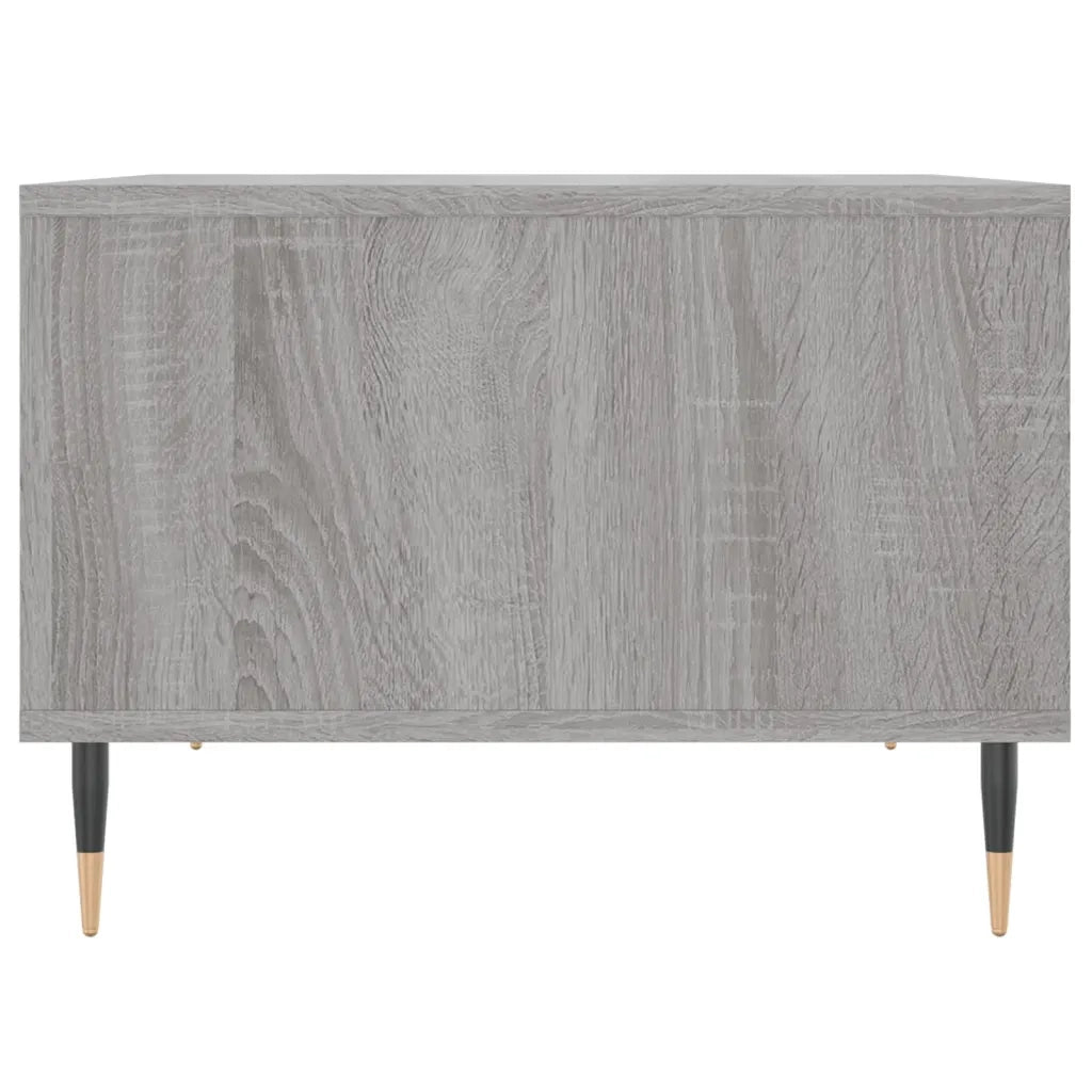 Tavolino da Salotto-Tavolino da soggiorno-Tavolo grigio sonoma 60x50x36,5 cm in Multistrato 517857