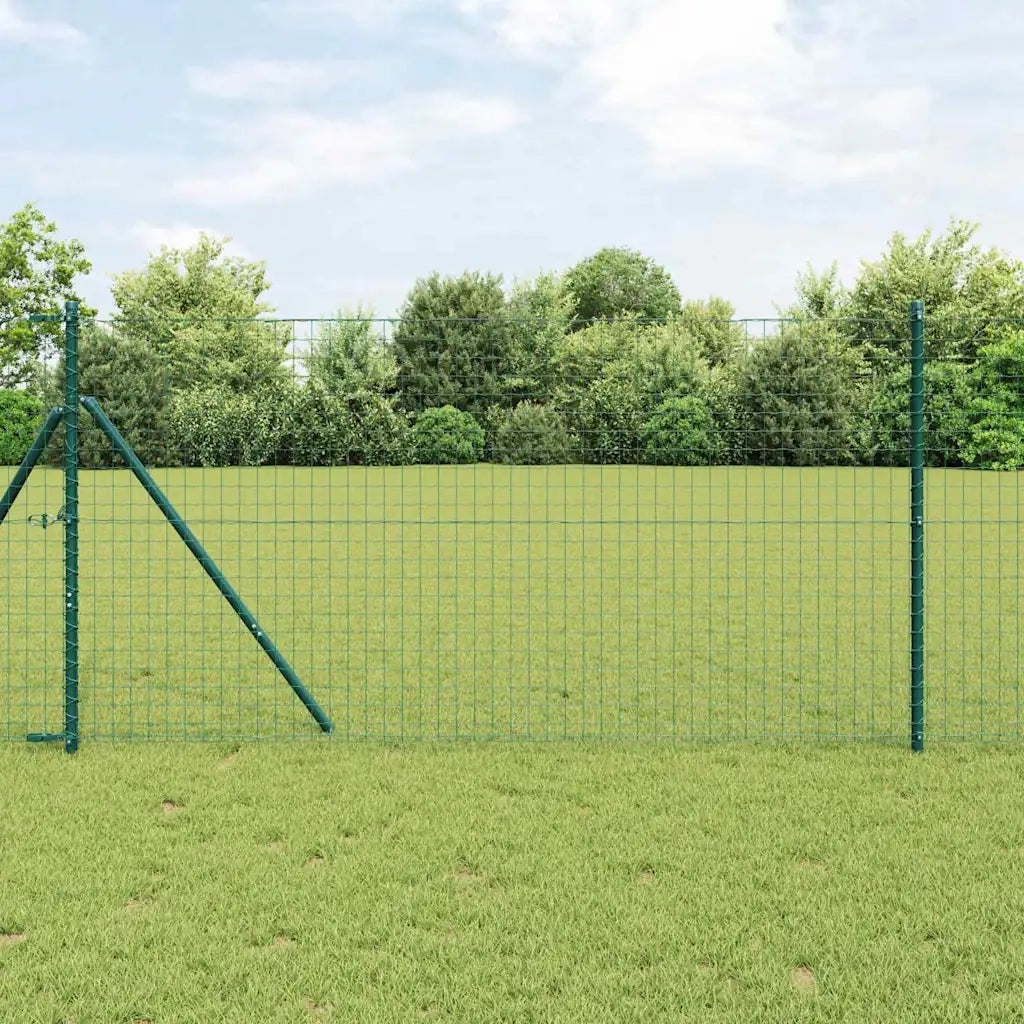 Palo della recinzione 26 pz Verde 3,2 x 3,2 x 190 cm CFW3826576