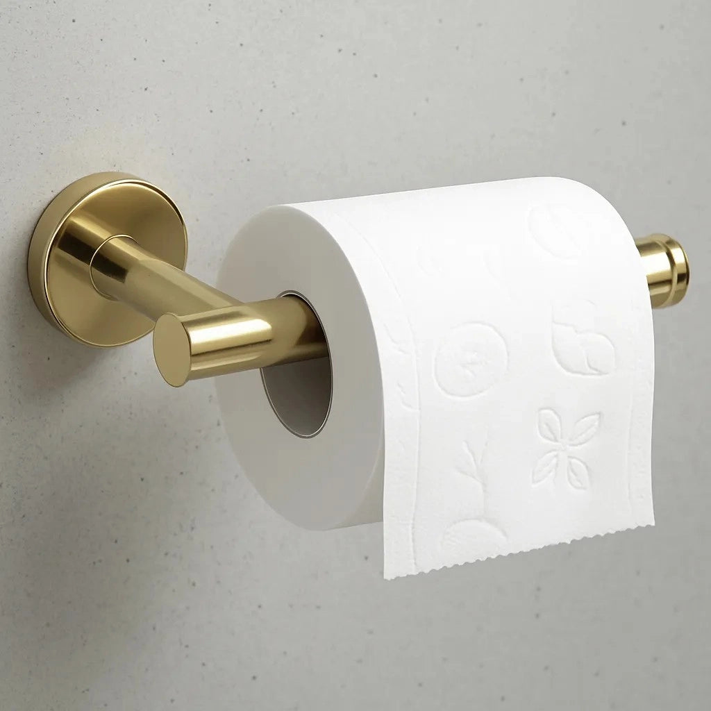 Set Accessori Da Bagno Ari Gold 4 Pezzi
