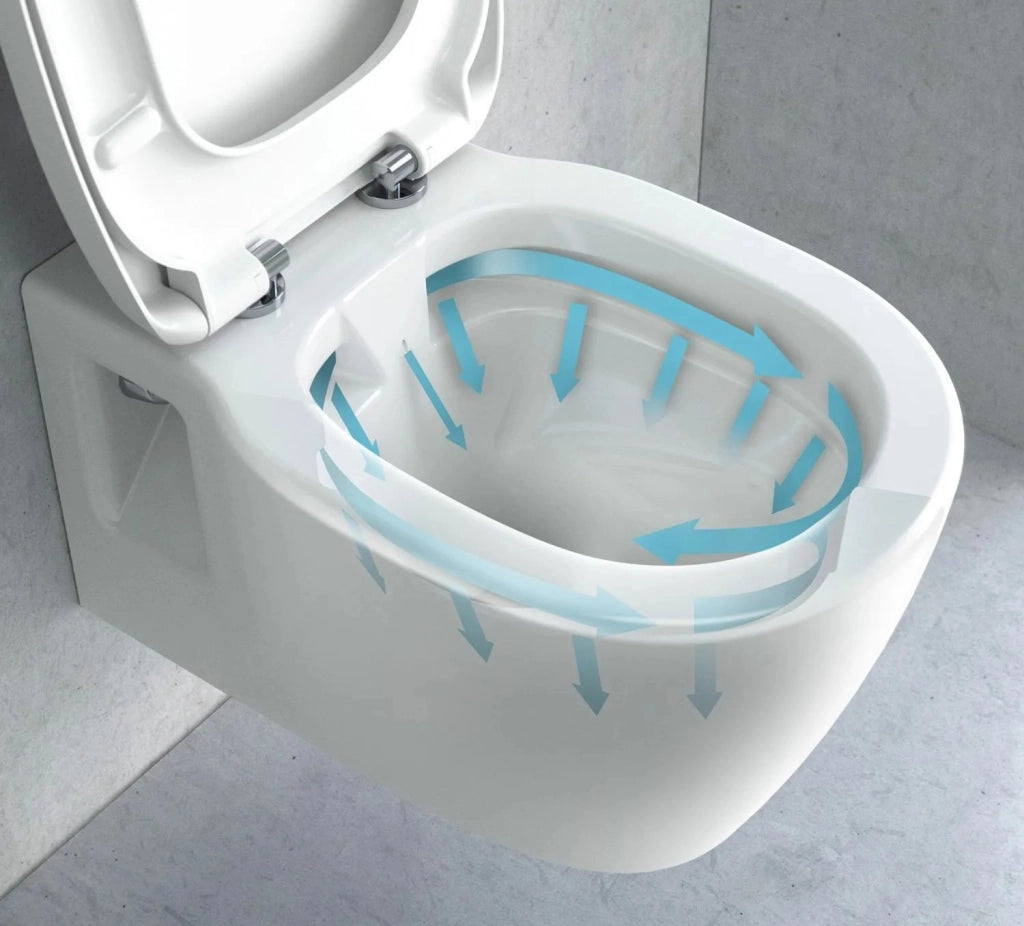 Vaso Wc Carlo Flat Mini Rimless + Carlo Mini