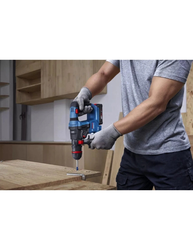 Martello Perforatore BOSCH GBH 18V-18 X (2 x 5,0 Ah + GAL1880CV + Borsa)