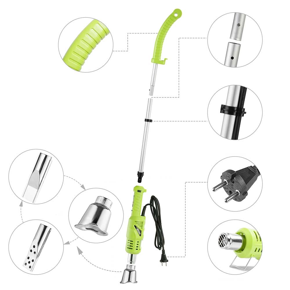Diserbante Termico Per Erbacce Bruciatore Erba Elettrico 2000W 230V 50-600 Gradi