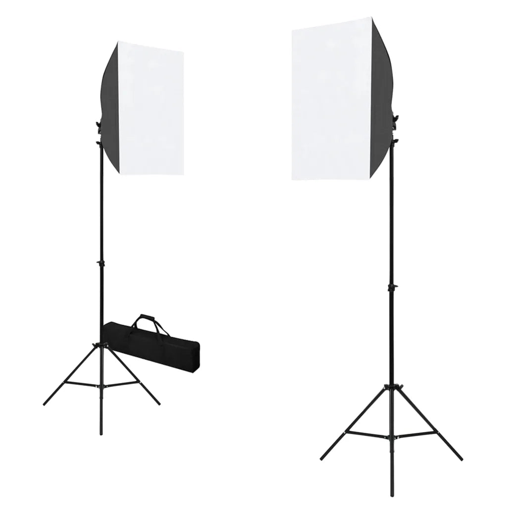Kit per Studio Fotografico con Luci Softbox e Fondale CFW9315951