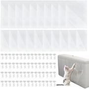 Protezione per Mobili da Gatto - 20 Pezzi - Imprimito/Antiolio - Protezione Antiscrificio - Adatto per Banci/Porte - Facile da Pulire