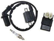 Bobina di Accensione 6 Pin - Sostituzione per GY6 50cc/150cc - CDI - Bobina - Relè Solenoide - Energia di Accensione Elevata - Induttore di Accensione