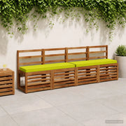 Cuscini per Panchina a 2 Pezzi VUGHT 2 pcs 100% Poliestere 950559