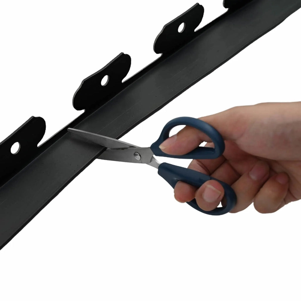 Bordure per prato Nero 3000 x 4 x 5 cm Plastica 42029836