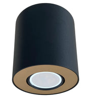 Spot plafone Nowodvorski SET nero/oro GU10 1x10W 8901