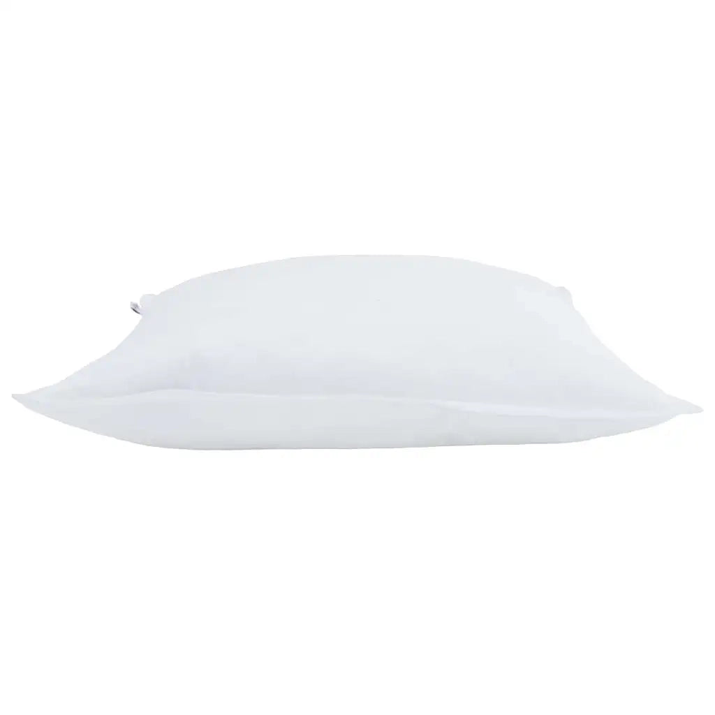 Cuscino con cuscino 2 pcs Bianco 65 x 65 cm Piuma 42007690