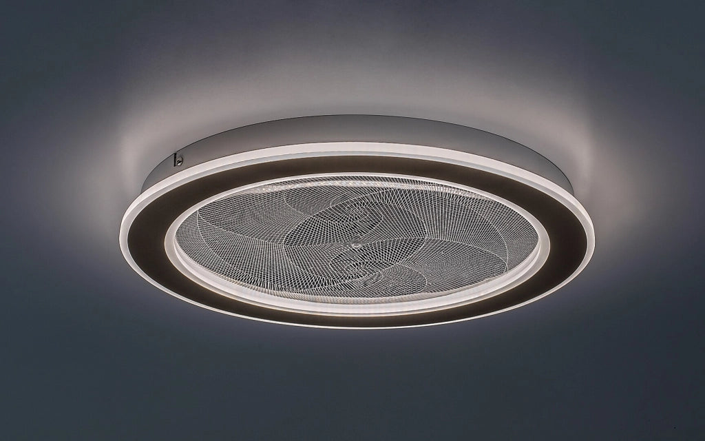 Plafoniera LED integrato Efrael oro tonda Rabalux