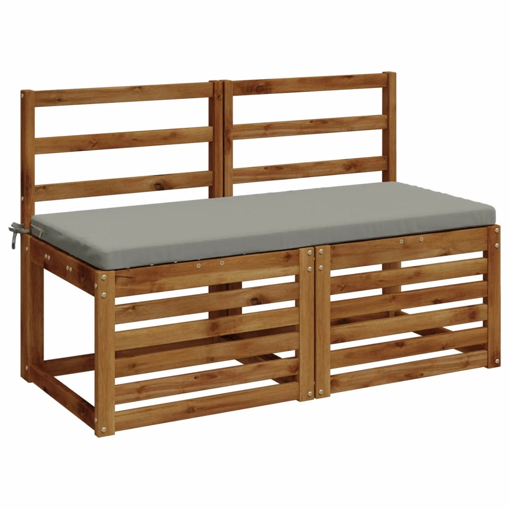 Cuscino per panchina SOEST 100% Poliestere Grigio 949292