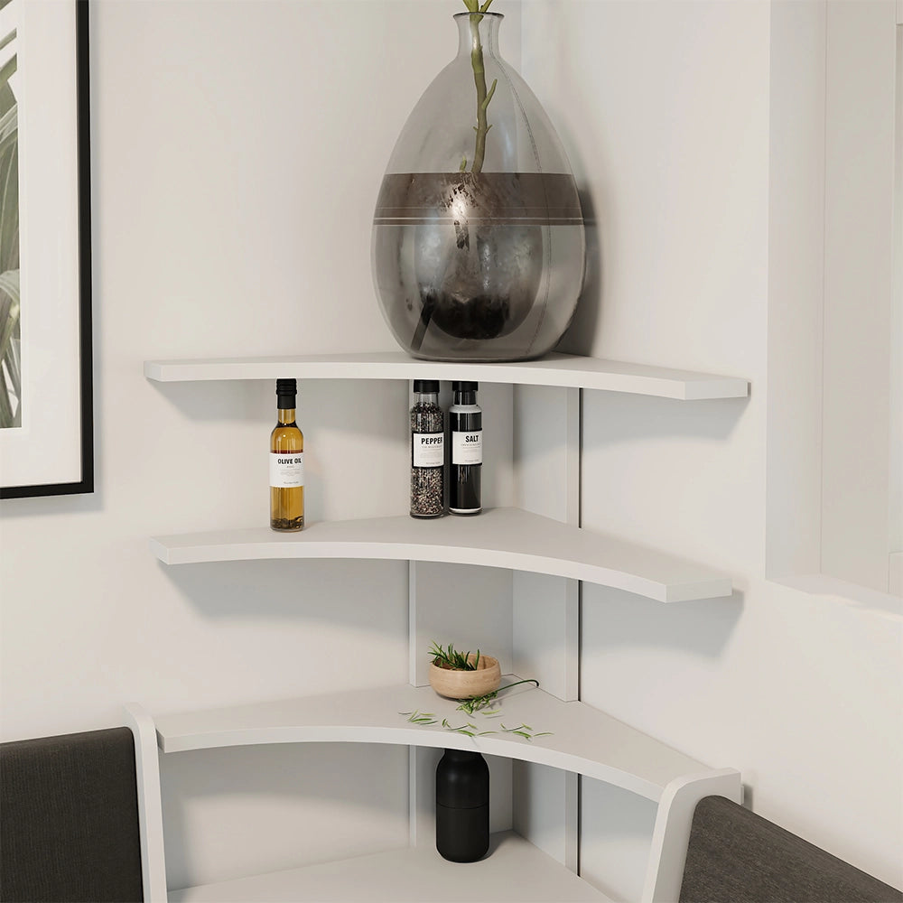 Vicco Libreria angolare da terra Bianco 43.5 x 37 cm