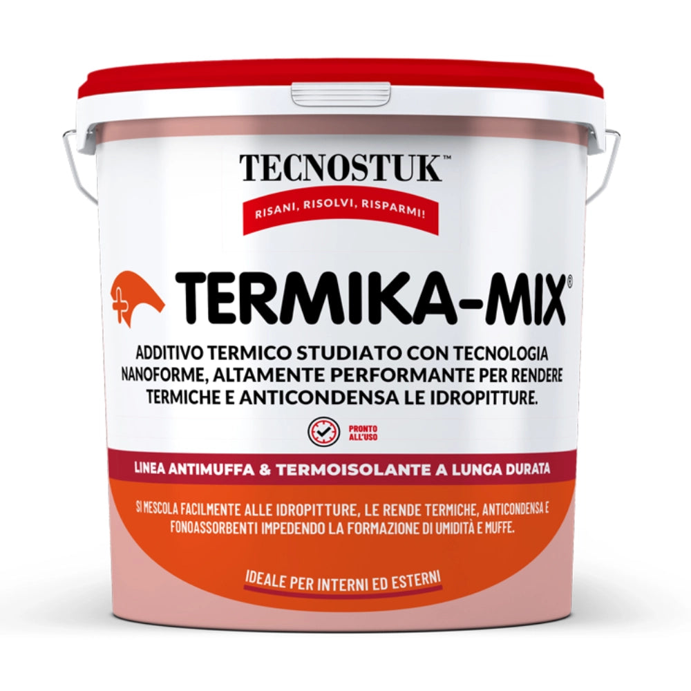 Termika-mix additivo idropitture per isolamento termico anticondensa 3 l