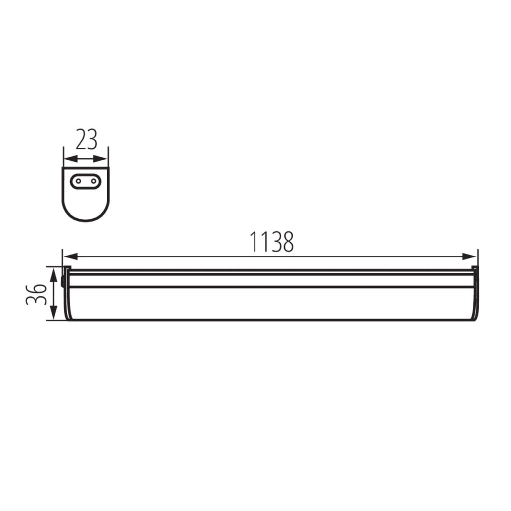 Kanlux MERA LED lampada sottopensile 114cm 20W 4000K