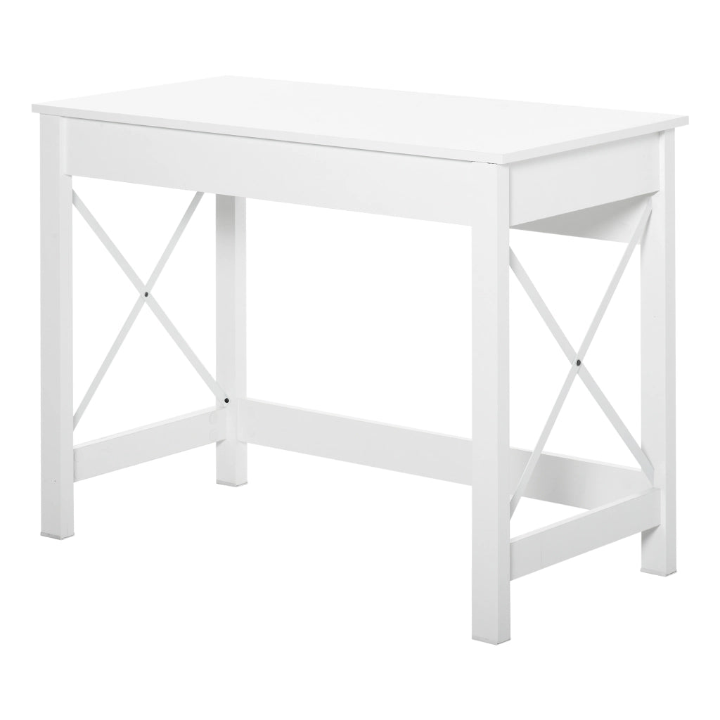 Scrivania Moderna ¨C Minimal ¨C Bianco 105x50x76 cm
