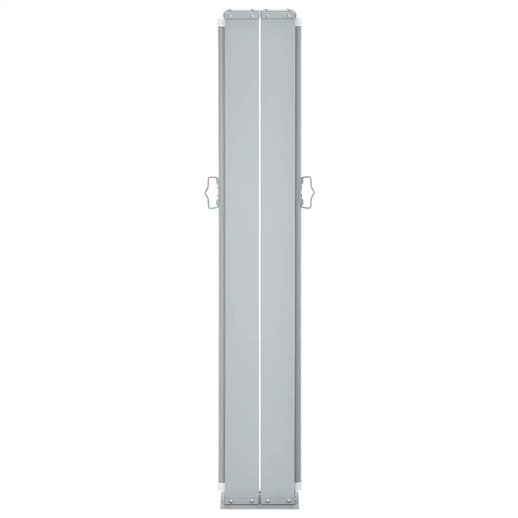 Tenda da Sole Laterale Retrattile Nera 120x600 cm 48448
