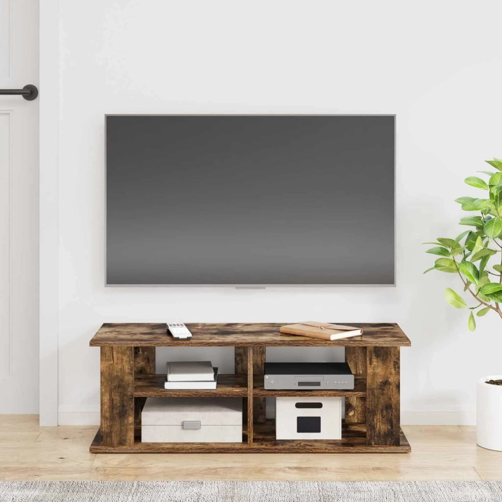Supporto TV-Credenza per TV-Mobile TV Rovere fum¨¦ 96 x 35 x 33,5 cm