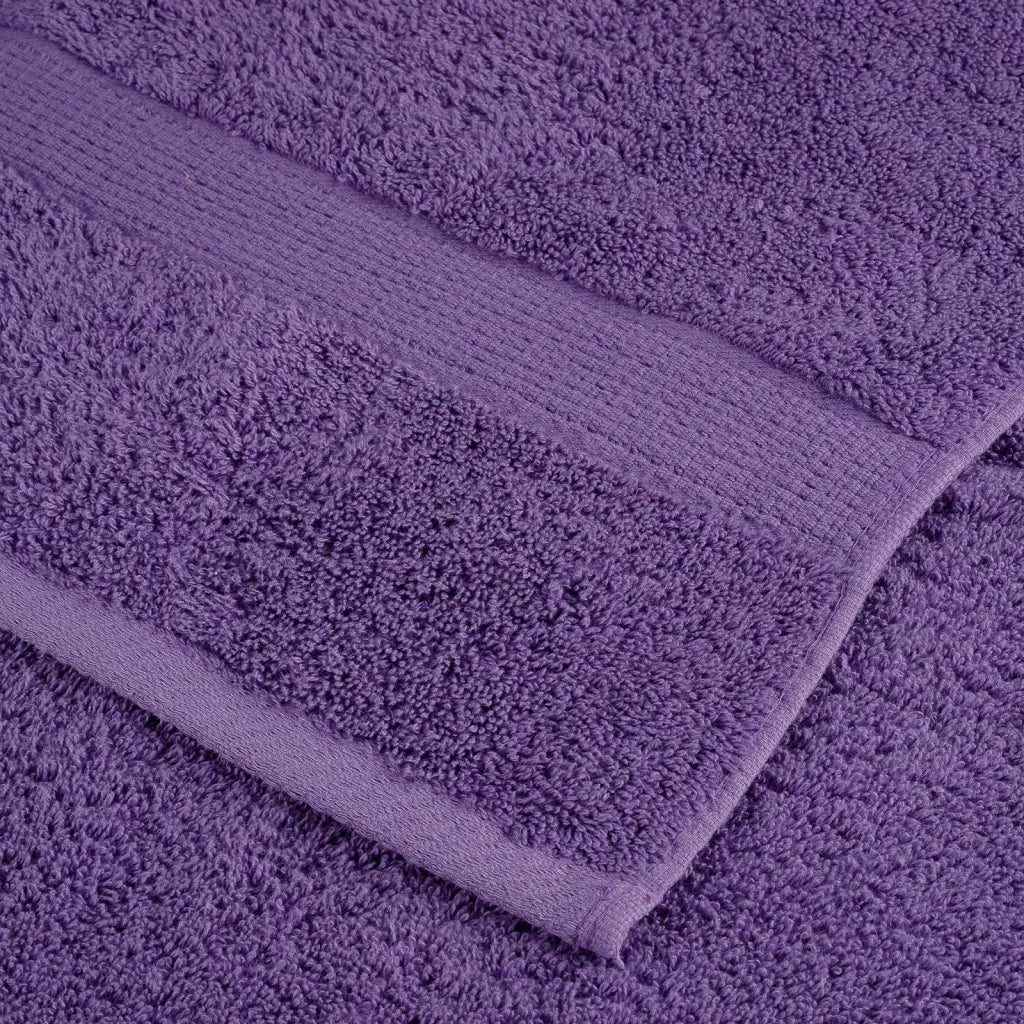 Asciugamani per Sauna SOLUND 4 pz | Teli per bagno Viola 80x200 cm 600 g/m2