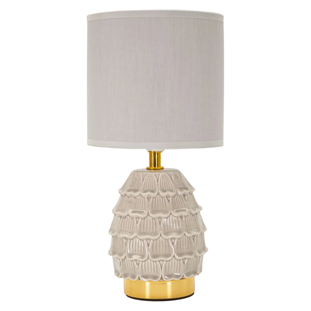 Talkee, Lampada da Tavolo Necessaria 1 Lampadina, Beige