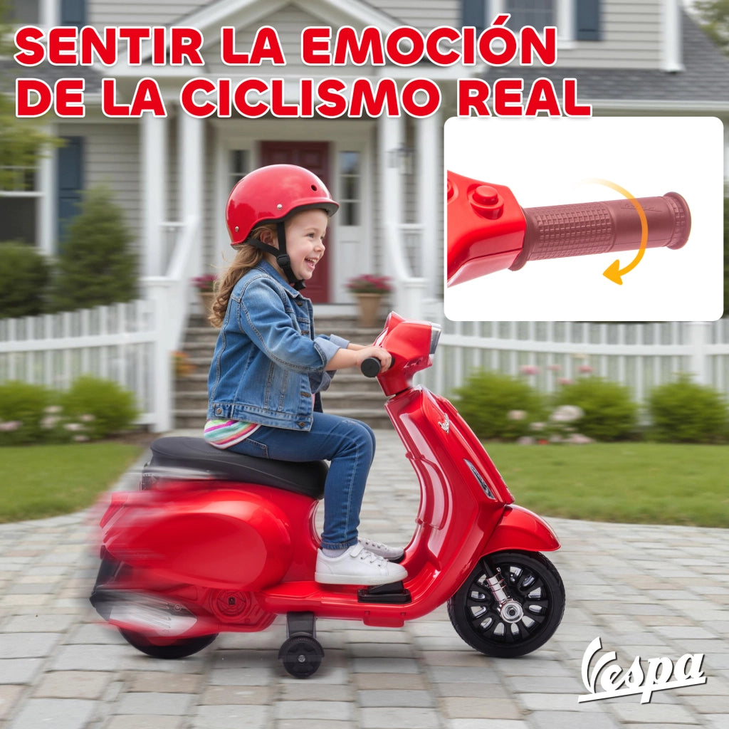 Moto Elettrica per Bambini 2-4 Anni ¨C zephmum ¨C Rosso