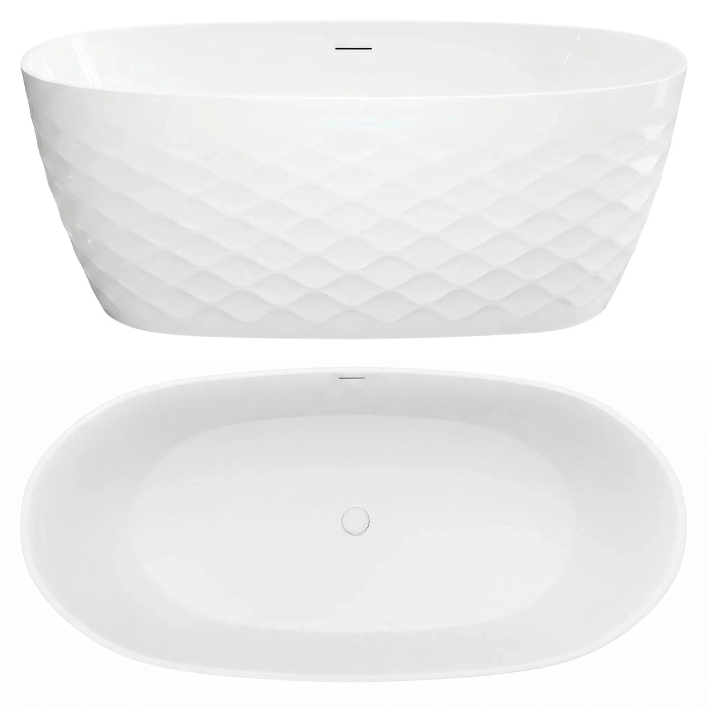 Vasca Da Bagno Freestanding In Acrilico Gaja 170