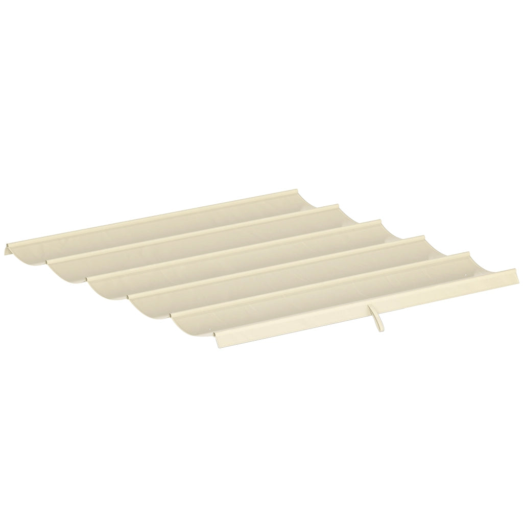 Telo di ricambio per pergola retrattile 3x3m ¨C Xylo ¨C 250x255cm crema