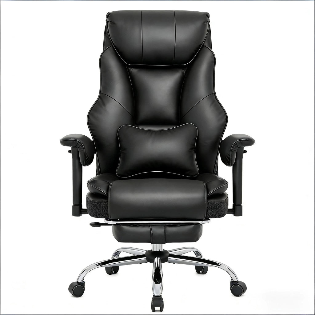 SEDIA DA UFFICIO ergonomica regolabile in altezza nera