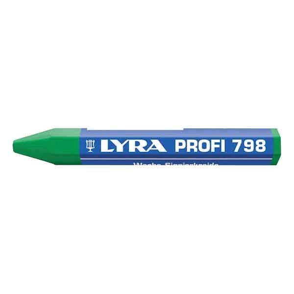GESSO A CERA UNIVERSALE '798' LYRA Colore verde - 12 pezzi- LYRA