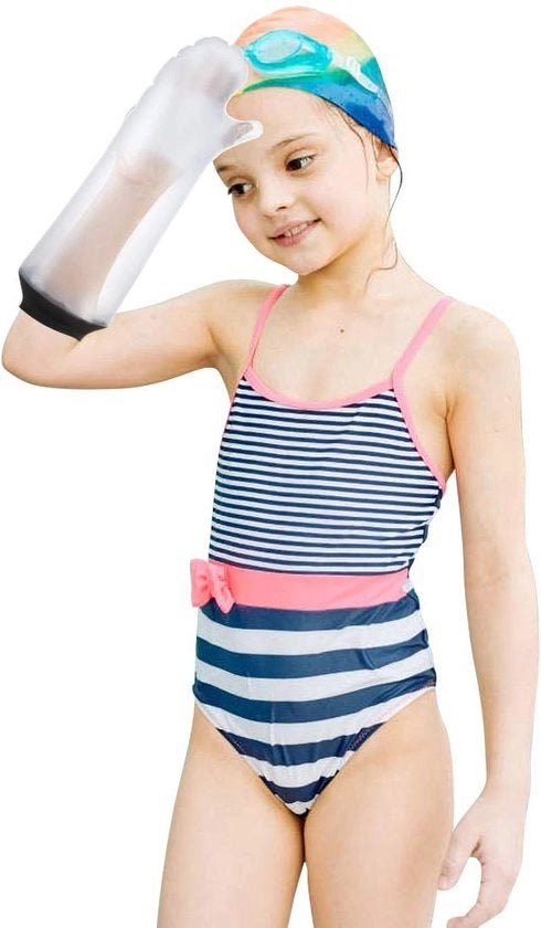 Armature di gesso in acciaio inossidabile per bambini - protettore di gesso idrorepellente riutilizzabile - mantenimento asciutto del bendaggio di gesso - protezione articolare manuale.