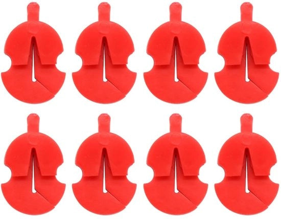 Accessori per strumenti ad arco 8 pezzi - Demper - Demissionatore di vibrazioni - Accessori per violino - Gomma - Leggero e Sostenibile